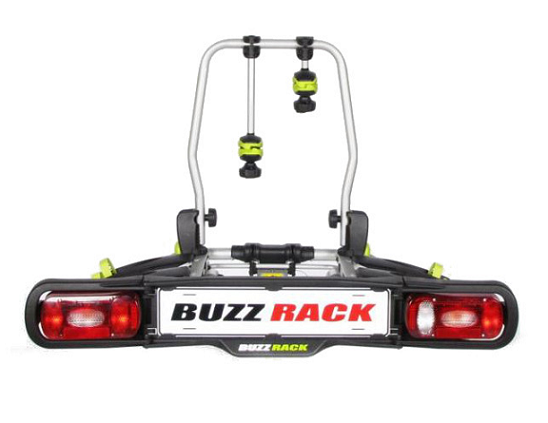 BuzzRunner SPARK 2 - baganik na hak, na 2 rowery, odchylany - Uchwyty rowerowe na hak